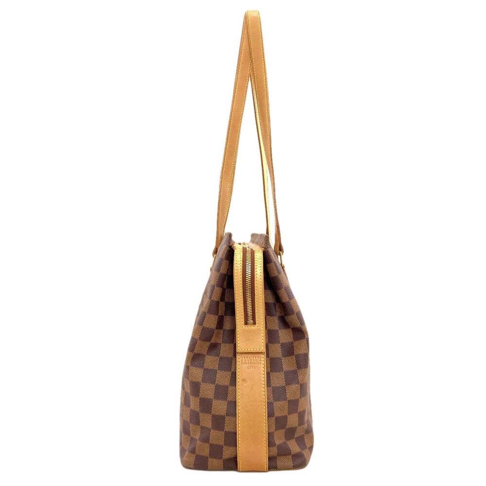 LOUIS VUITTON Brown Damier Canvas Tote Bag - Picture 3 of 16